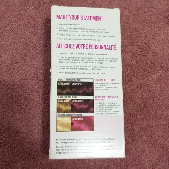SOLD - BOGO50 - Clairol Crave Flamigo Hair color - Picture 2 of 2